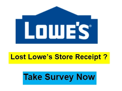 Take lowe's survey without receipt