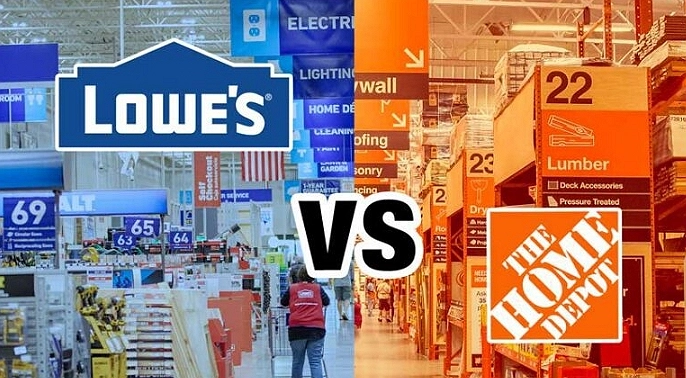 comparison between lowe's and home depot