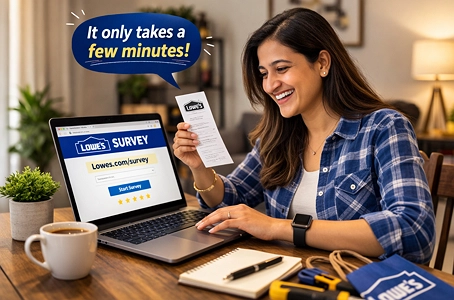 Take lowe's customer survey in few minutes